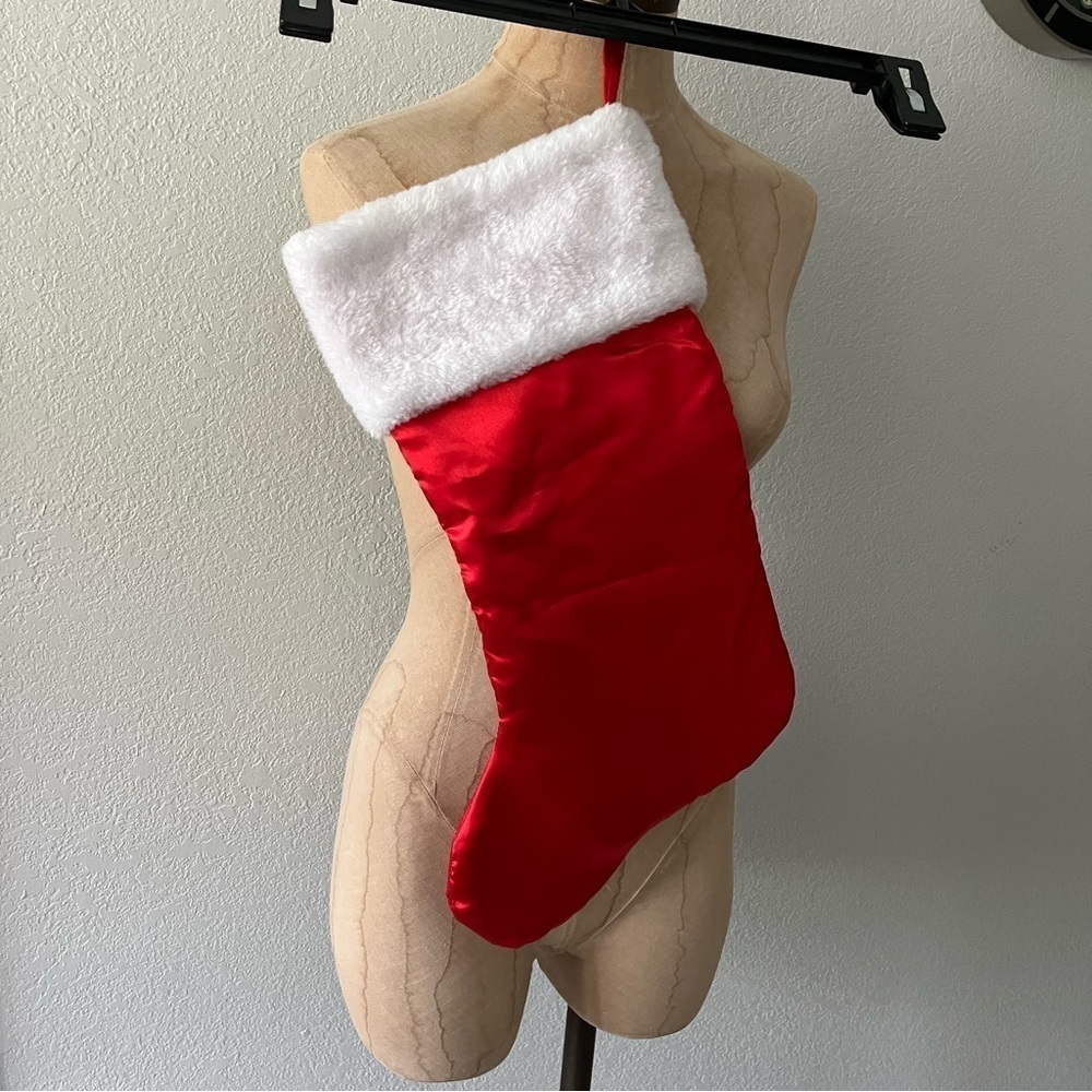 FRENCH BULLDOG Red Holiday Stocking Fawn Brown Dog Puppy Christmas - Picture 4 of 5